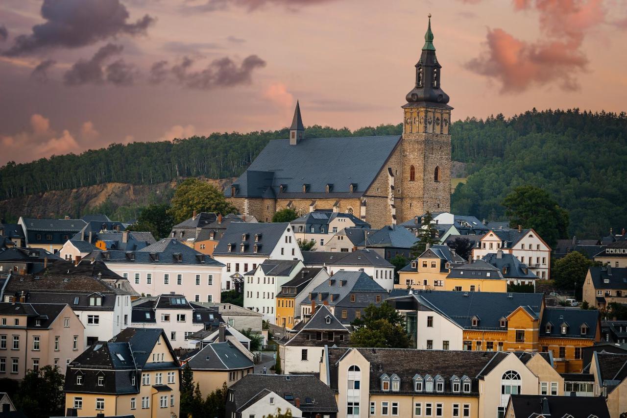 Berghotel Steiger - Erzgebirge Schneeberg  Eksteriør billede